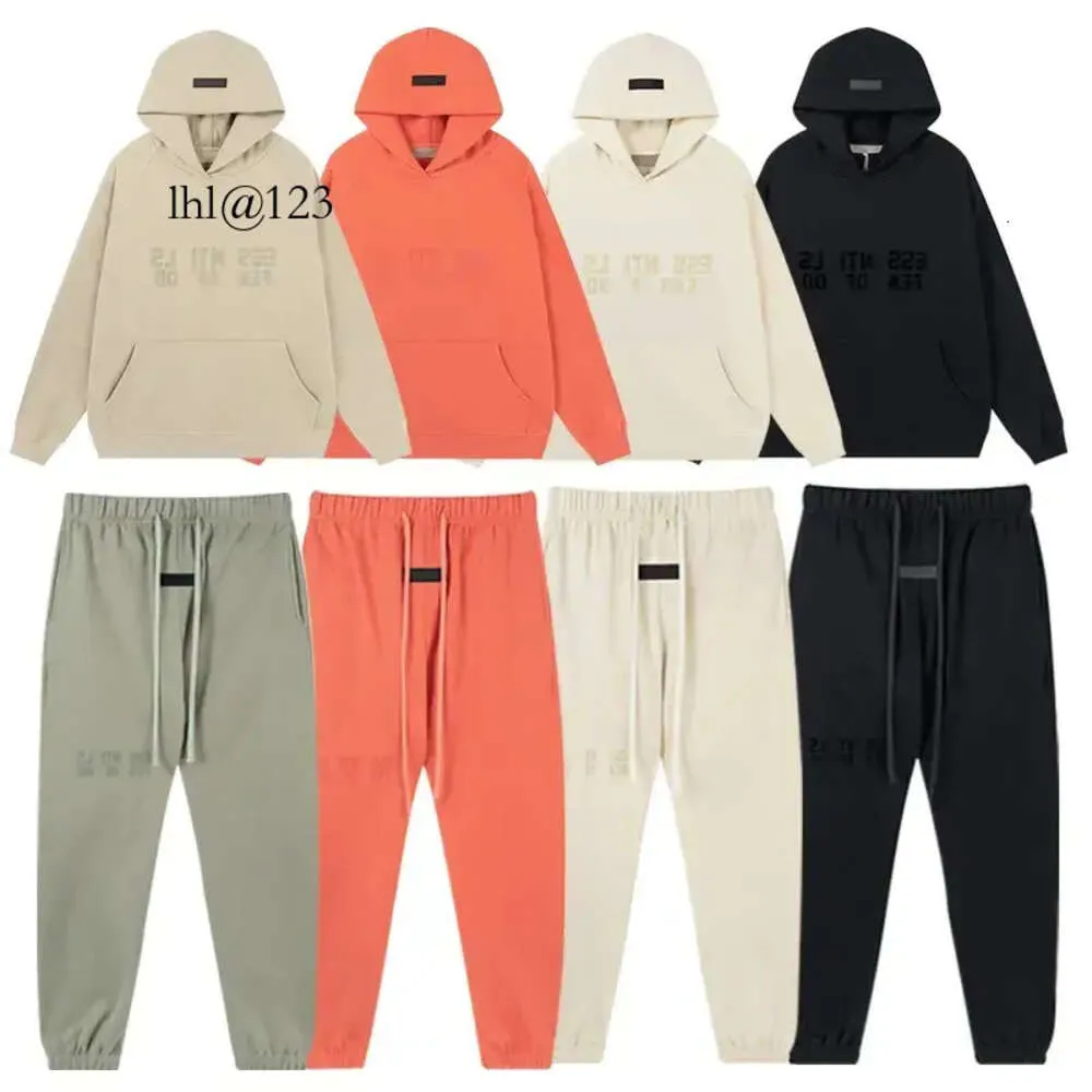 Essentials Hoodie Anzug FOG Hoodies Top Qualität Herren Sweatshirt Damen Pullover Hip Hop Trainingsanzug Übergröße D Großhandel 2 Stück 10 % Rabatt
