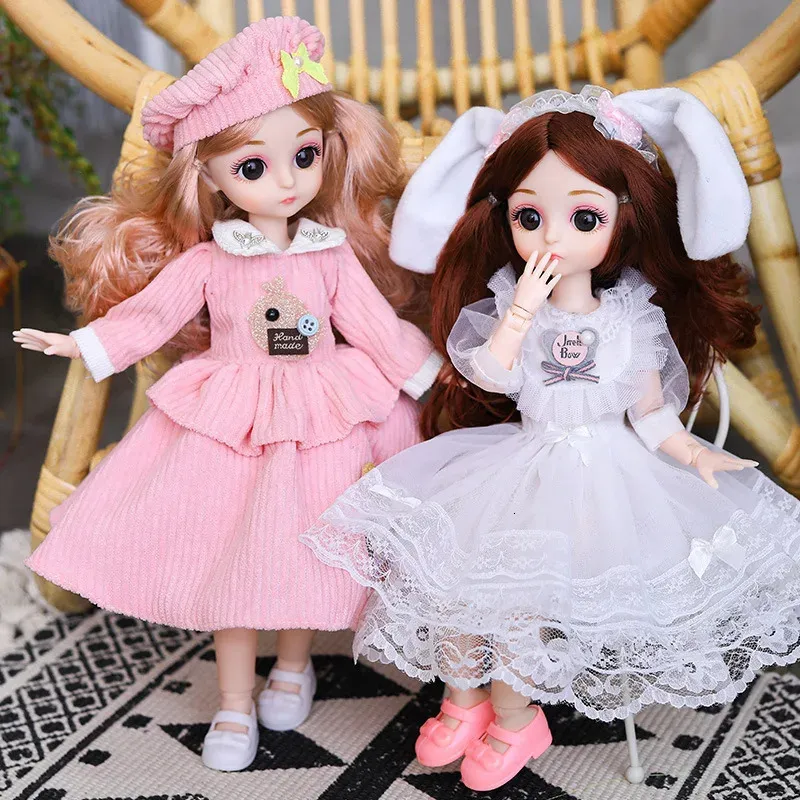SDドール DHgate.com:30cm 1/6 BJD Doll, Little Girl Dress Up Play Set
