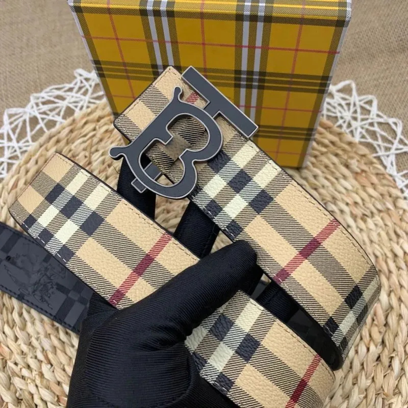 Ceinture En Cuir De Luxe Pour Hommes Et Femmes Designer Ceinture De Rayures En Cuir Authentique La Mode A Deux Cotes Q7NL Du 15 4 DHgate