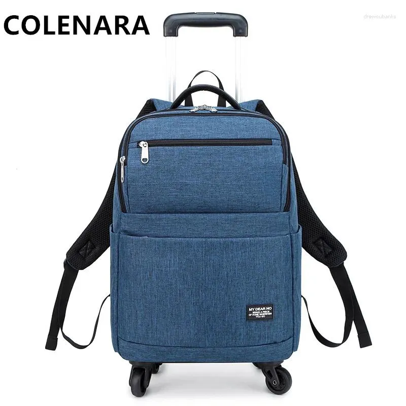スーツケースコレナラ20インチ高品質で耐久性のあるスーツケース快適なダブルショルダー濃厚ファッショナブルなプルロッド