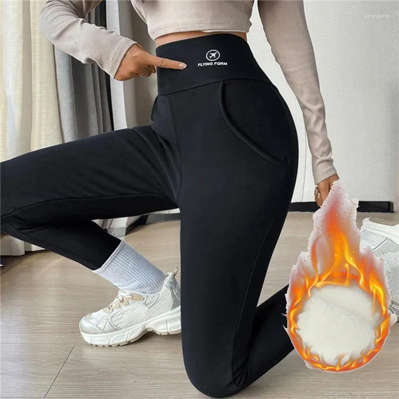 Winter Velvet High Waist Leggings: Thick, Warm & Slim Fitting Tights For  Womens Sports & Thermal Needs From Berengaria, $10.07