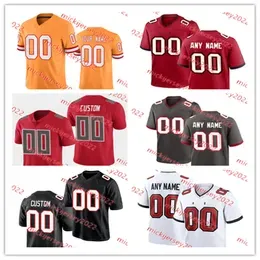 Mens 6 Baker Mayfield Football Jersey Stitched Mens #13 Mike Evans #14 Chris Godwin 12 Tom Brady Jerseys S-3XL