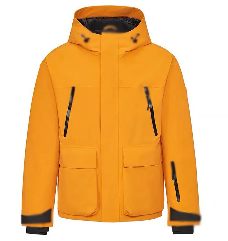 Designer MACKAGES Parka's Winter pufferjack Dames donsjack Winter Nieuwe luxe merk Outdoor druk Rubber Waterdichte capuchon Hardshell Ski Heren donsjack