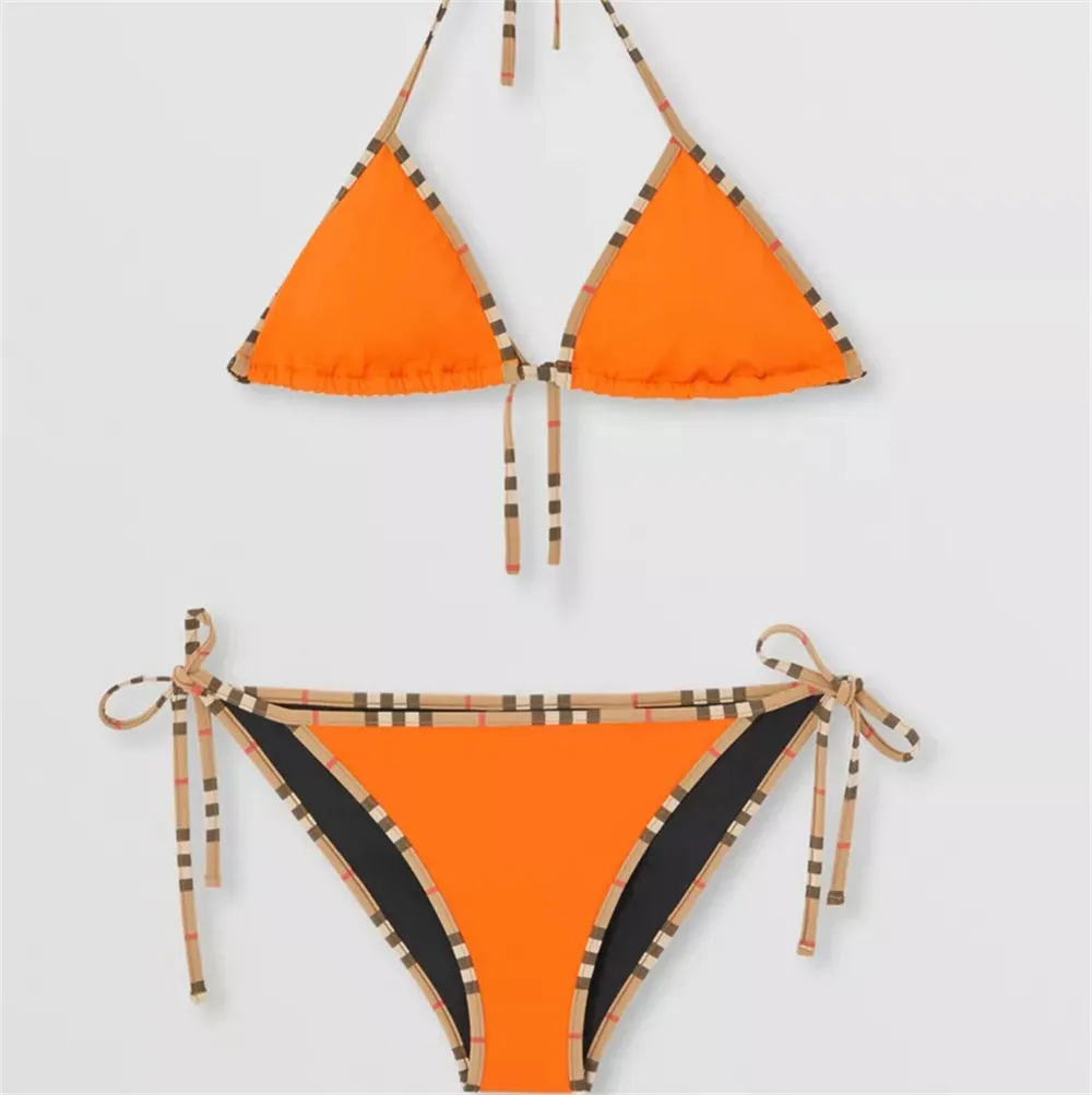 Kvinnors designer bikini kvinnor bikini badkläder damer baddräkt för kvinnor sätter bikini mode strandkläder sommar kvinnor baddräkt trepunkt