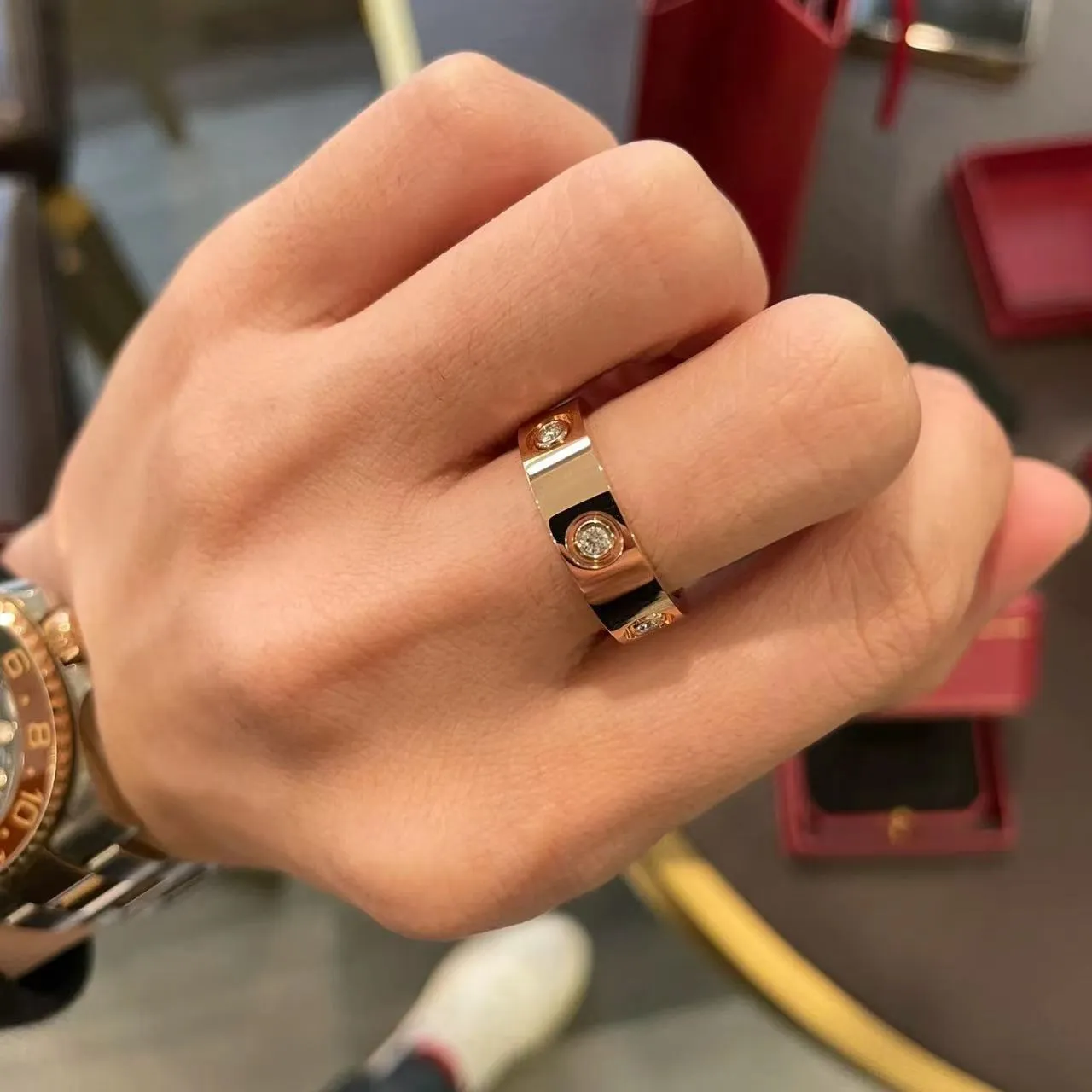 Dhgate cartier ring best sale