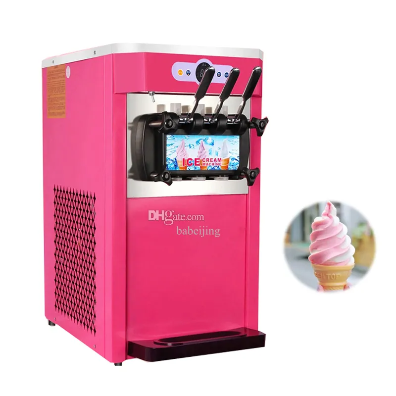 SmartStainless Steel Ice Cream Vending Machine Automatic Soft Cone