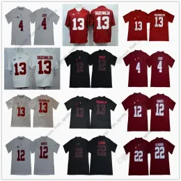 NCAA Alabama Crimson Tide Football Jersey 13 Tua Tagovailoa 4 Jerry Jeudy 12 Joe Namath 22 Najee Harris 34 Damien Harris