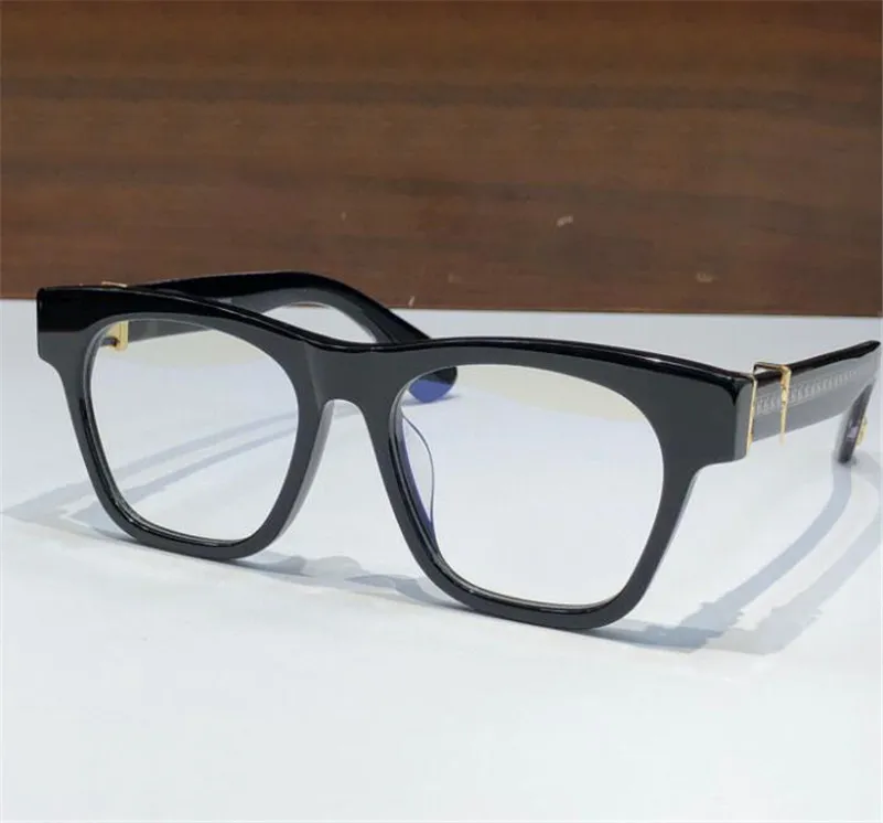 New fashion design square shape cat eye optical glasses 8249 plank frame retro shape simple and generous style high end eyewear with box can do prescription lenses