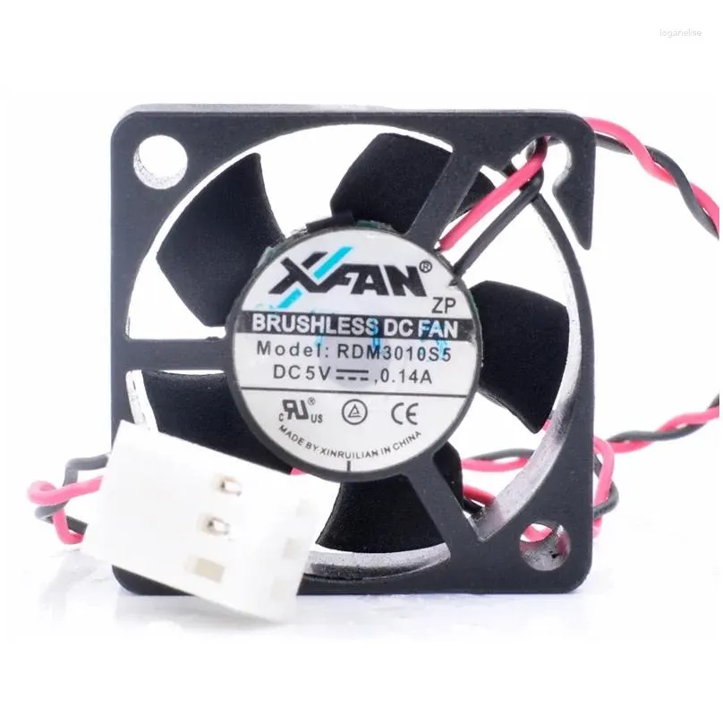 Fan Soğutma Bilgisayar Orijinal RDM3010S 3CM 3010 30MM FAN 30X30X10MM 5V 0.14A Büyük Hava Hacmi Minyatür Küçük Soğutma Damlası Teslimat Otu