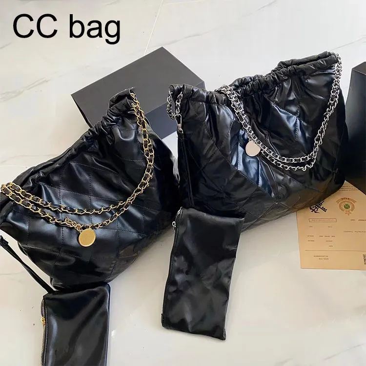 CC22 Beuteltasche Chaneles Hobo Bags Designer-Umhängetasche Umhängetasche mit Kette und Geldbörse