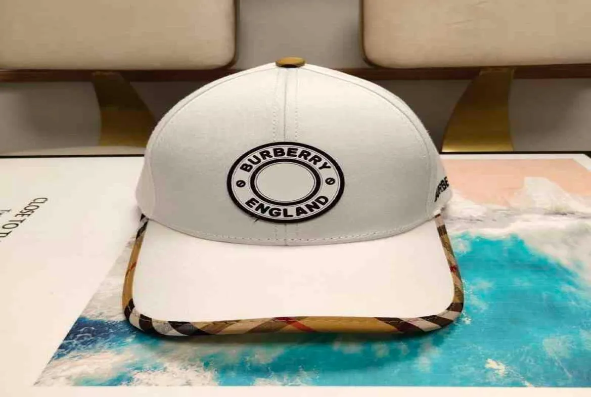TB PRAWA HAT White Designer Caps Silikonowa kratona baseball CAP9906895