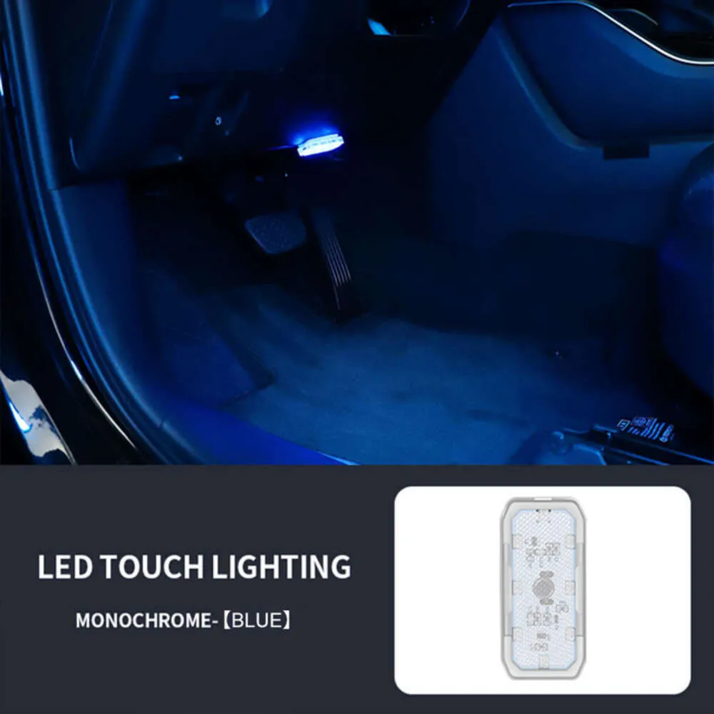 Nuevo 1 Uds. Luces LED Táctiles Para Coche, Luz Interior USB, Lámparas De  Lectura Inalámbricas Para Techo, Para Puerta, Pie, Maletero, Caja De  Almacenamiento De 4,8 €