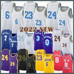 CUSTOM 6 23 0 7 Black Basketball Jersey Bryant ''Lakers''Kobe''Mamba 8 24 LeBron James Russell Westbrook Carmelo Anthony 05