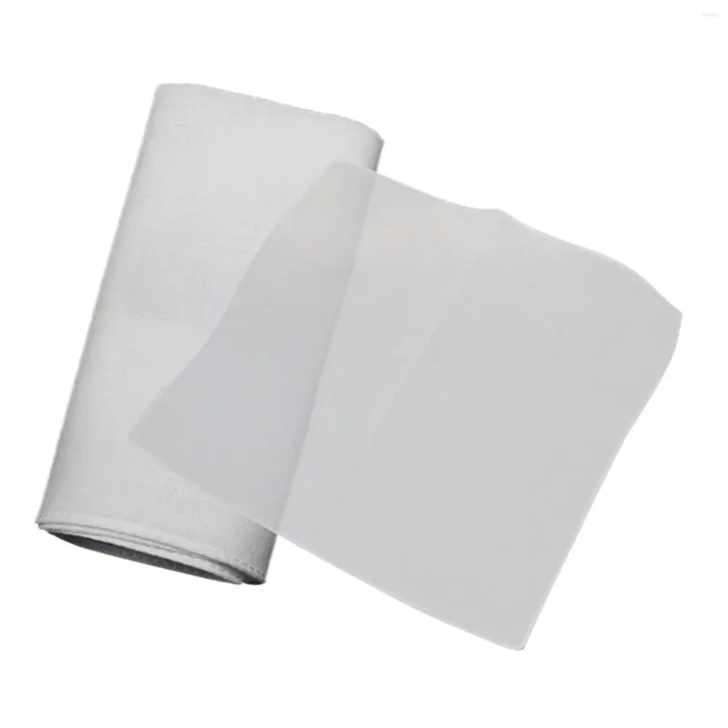 Boogbladen 10 stks blanco witte zakdoeken heren 26 cm/10 inch voor mannen pak pocket squares hankies verven ambachten