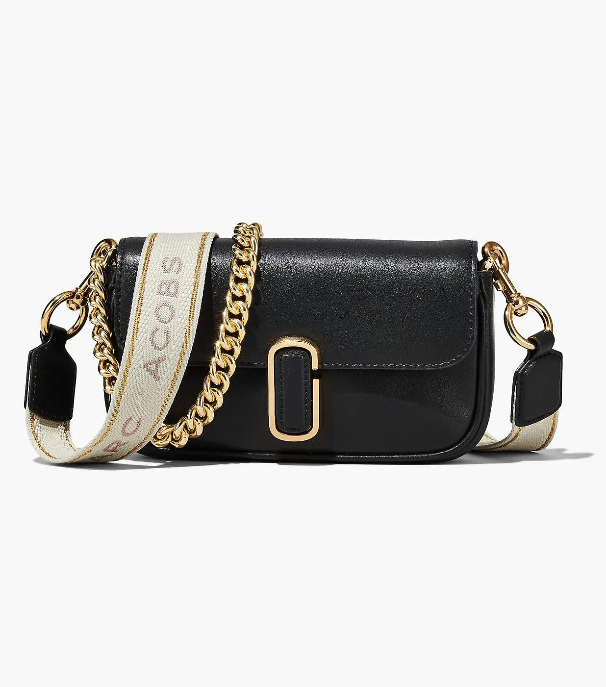 Sac à bandoulière Casual Crossbody Simple Portable Magnetic Latch Open and Close Chain Sangle lisse en cuir