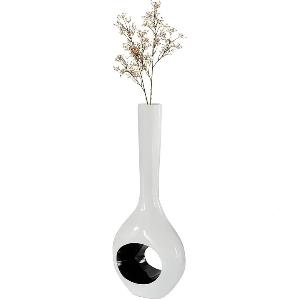 Tall Vase for Home Modern Floor Interior Decoration Decorations Decor Garden 231221