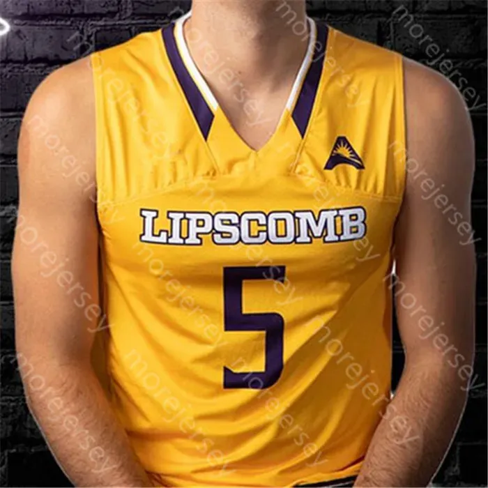 Basketball Jerseys Custom Lipscomb Bisons Basketball Jersey NCAA College Garrison Mathews Ahsan Asadullah KJ Johnson Michael Buckland Andrew Fleming Greg Jones