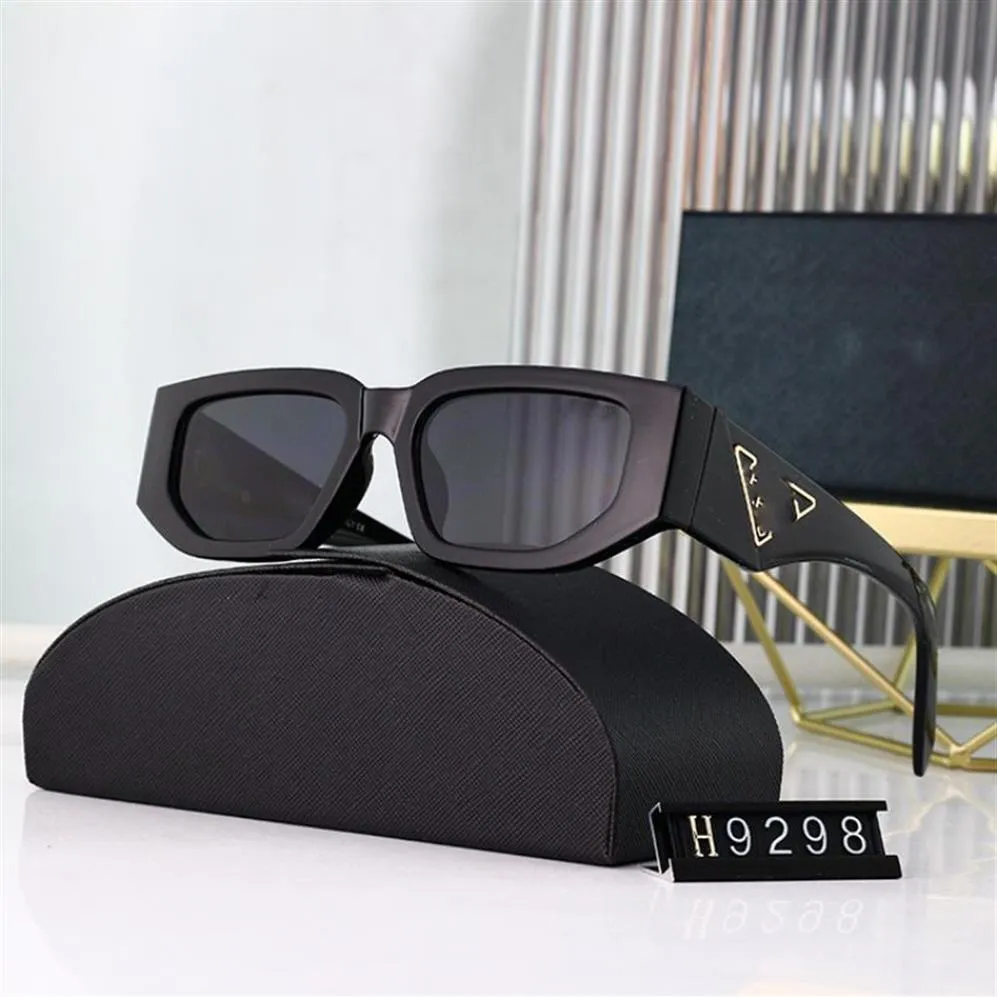 2023 Nya kvinnor Rektangel vintage solglasögon Brand Designer Retro Points Sun Glasses Female Lady Eyeglass Cat Eye Driver Goggles191f