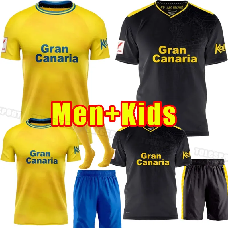 Las 23 24 UD Soccer Jerseys JONATHAN VIERA 2023 2024 ROBER A. Lemos Araujo RODRYGO ONTIVEROS CASTRO MALAGUISTA Football Shirt Top Men Kids Uniforms Home Away