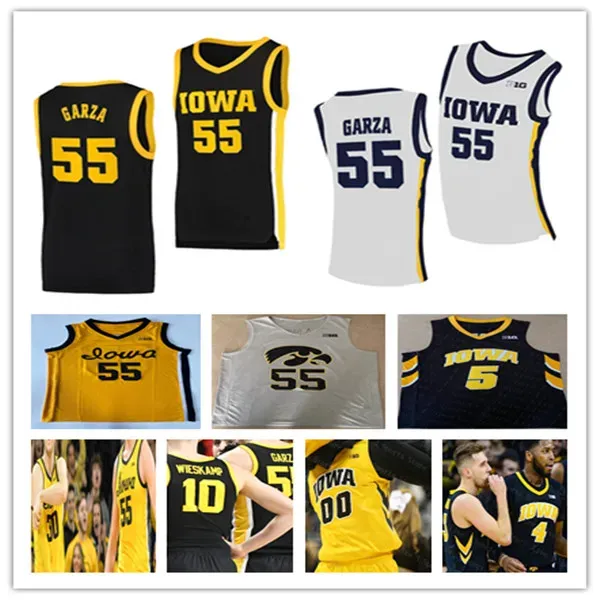 Custom Iowa Hawkeyes College Basketball Jersey Caitlin Clark Kris Murray Filip Rebraca Tony Perkins Payton Sandfort Patrick Mccaffery