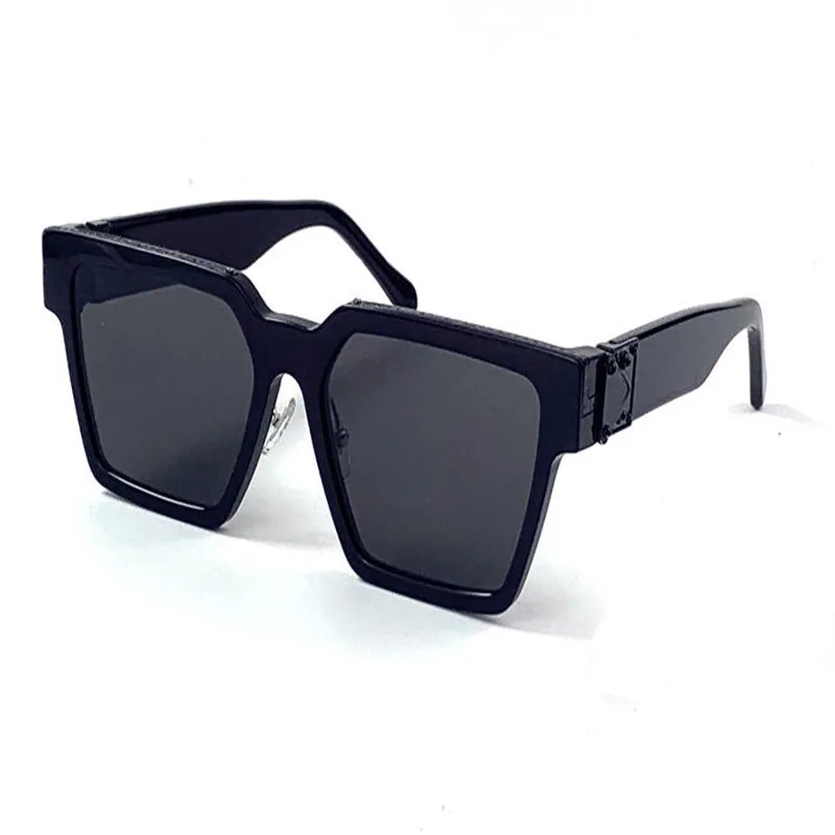 Nowe okulary przeciwsłoneczne Z1358E Square Frame klasyczny milioner w stylu Millionaire Pop Summer Outdoor UV400 Ochronne okulary 229s