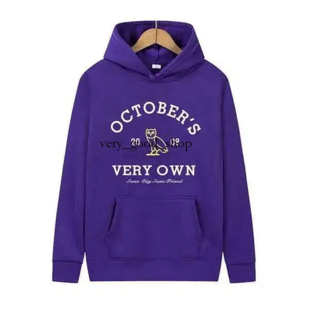 OVO Hoodie Sweatshirt Designer Owl Shirt For Women Zip Up Paired
