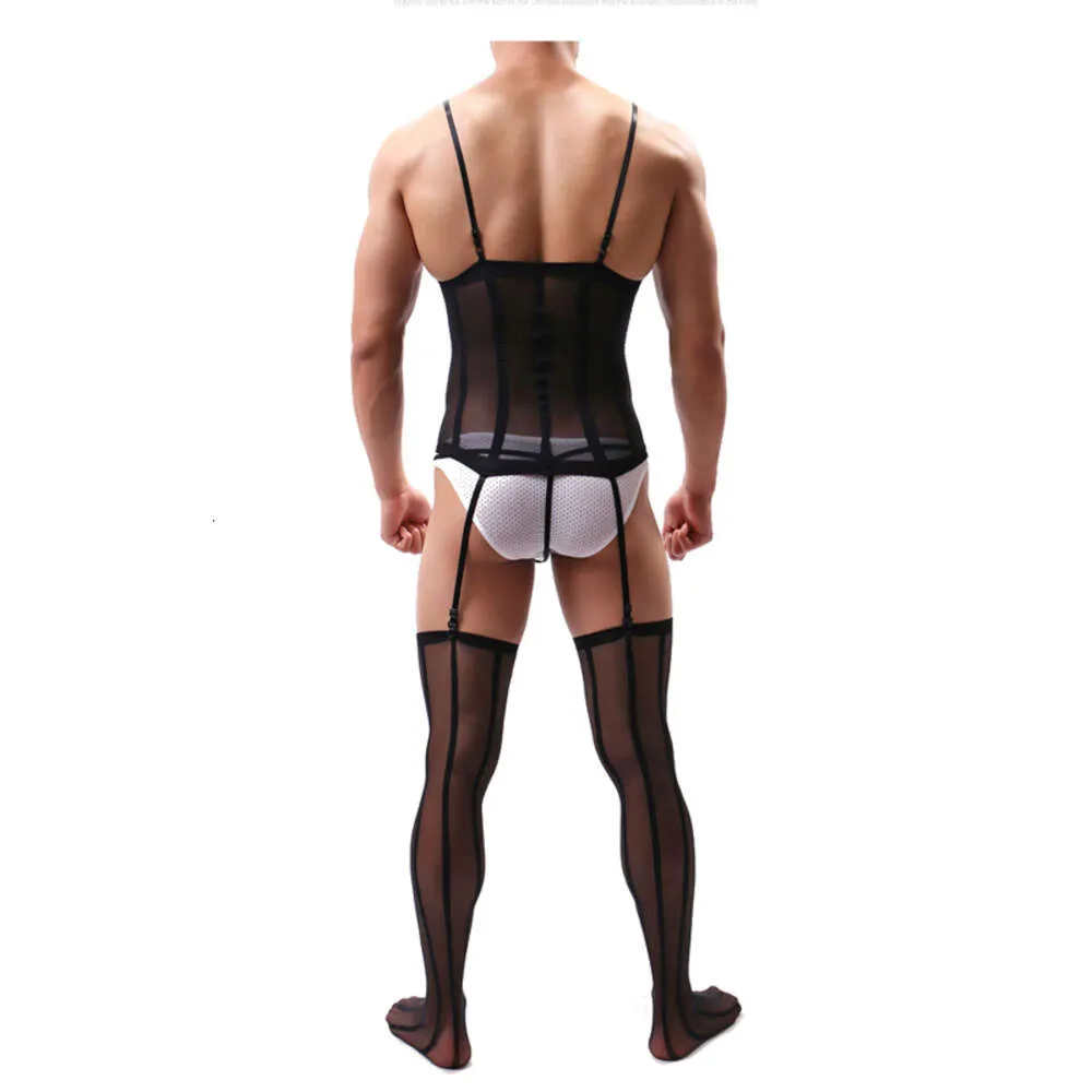 Body Suit Bodysuit Underwear For Men bodystocking Sexy Open Crotch underkläder Hot Erotic