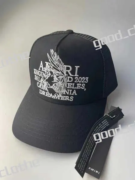 Am senaste stil irs trucker hatt boll kepsar lyxiga designers hatt mode trucker kepsar högkvalitativa broderier bokstäver amirlies amiiri imiri ami chromess hatt 3wge