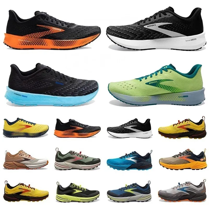 Brooks Cascadia 16 Koşu Ayakkabıları Brook Gliserin GTS 20 Fayda Kadın Erkekler Ücretsiz Çalışma Sabahları Üçlü Beyaz Gri Volt Yastık 2024 ÇALIŞMA TİVERLERİ 36-45