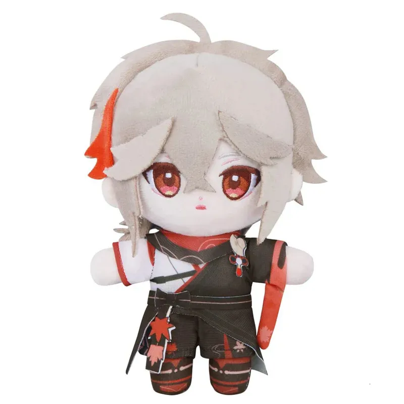 Bonecas de pelúcia Genshin Impact Kazuha Boneca Cosplay Brinquedo Anime Jogo Personagem Recheado Estatueta Traje Adereços Decoração Crianças Fãs Presente de Aniversário 231208