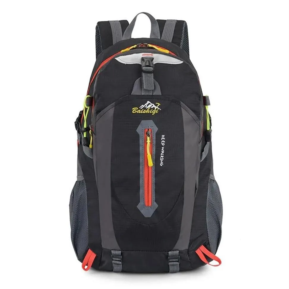 Sac à dos d'escalade Men de voyage Sacs de voyage étanche 35L Randonnée à dos de camping extérieur sac à dos de sport sac à dos pour hommes 259c