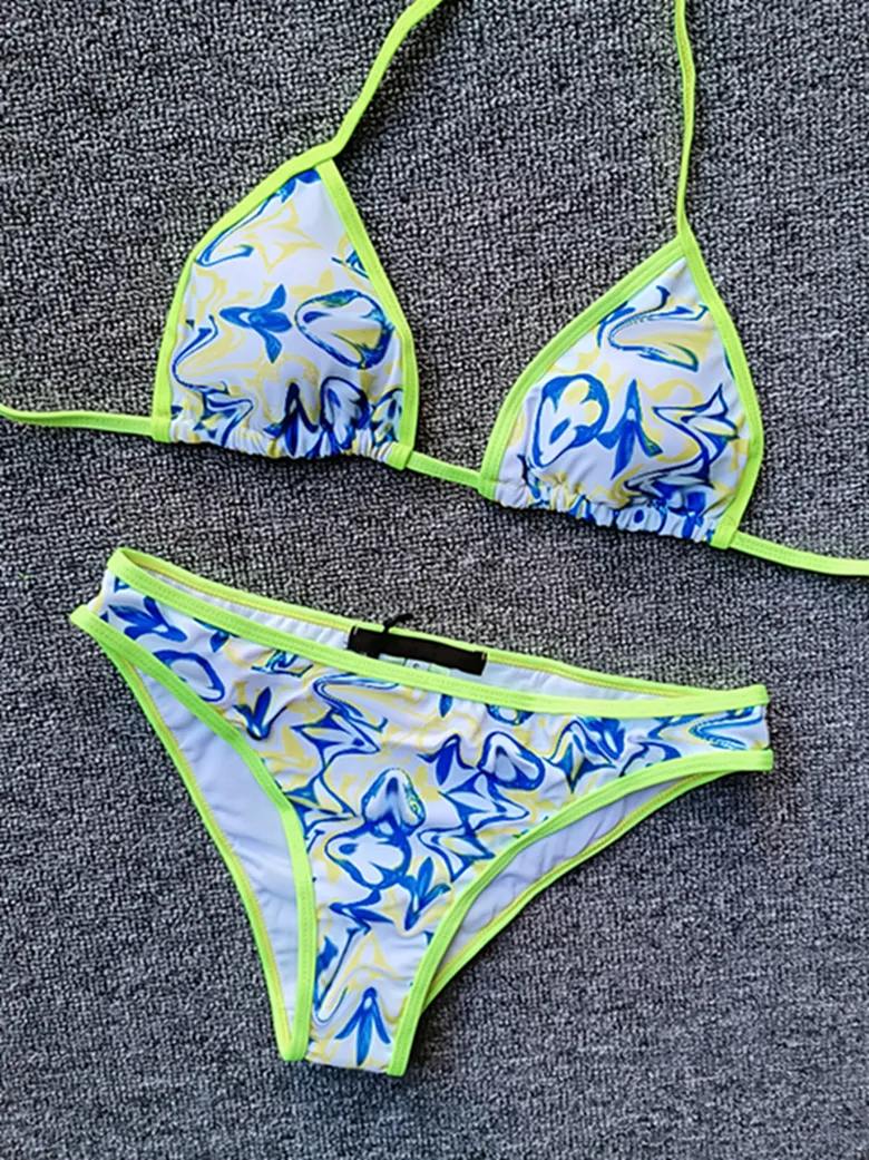 Sexy L Damen-Designer-Bikini-Sets, klare Trägerform, Badeanzüge, Damen-Badeanzüge, Badebekleidung, Strand, Damen-Bademode, Bikini, 16 gemischte Luxus-Marken-Badebekleidung #L102