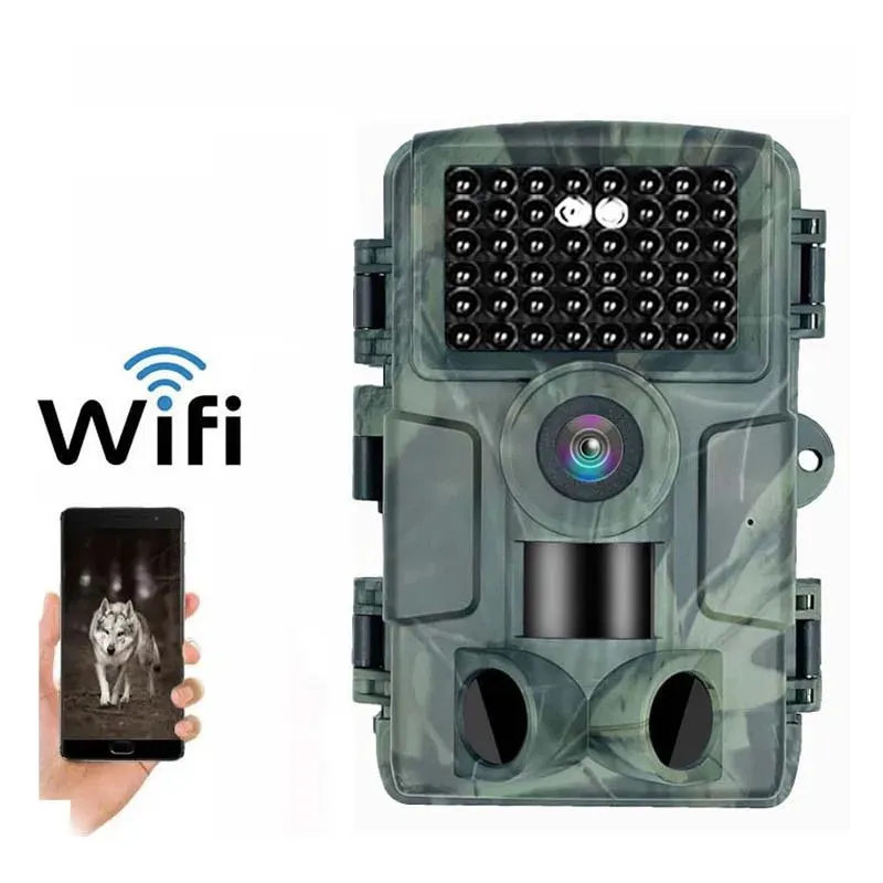 Hunting Cameras Mini600HC801A WiFi PR4000 Camera 32MP Infrared Night Vision IP66 Waterproof 20 inch LCD HC802A Wildlife Trail 231208