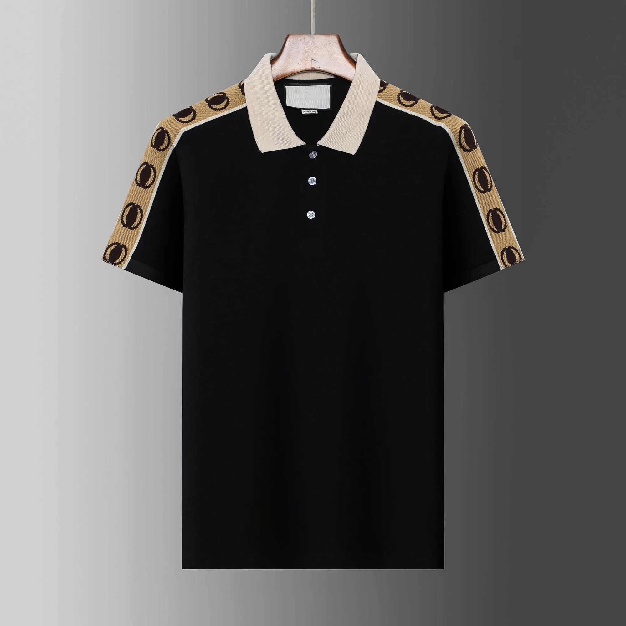 2024SVestiti estivi Polo di design di lusso Uomo Polo casual Moda Snake Bee Stampa Ricamo T Shirt High Street Polo da uomo Taglia M-3XL 0G