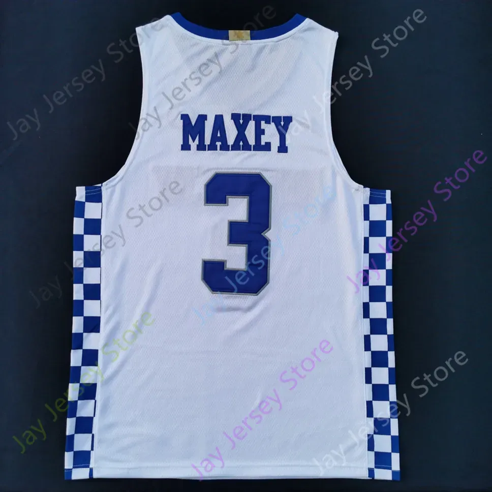 Kentucky Wildcats Basketball Jersey NCAA College Antonio Reeves CJ Fredrick Jacob Toppin Cason Wallace Livingston Onyenso Ware Thiero Tshiebwe Clarke Maxey Davis