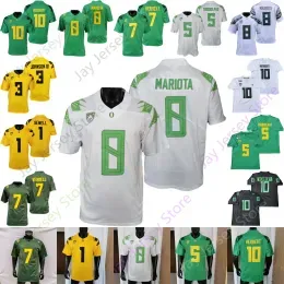 Custom 2022 Oregon Ducks Football Jersey NCAA College Keith Brown Trikweze Bridges Dont'e Thornton Chase Cota CJ Verdell Kayvon Thibodeaux N