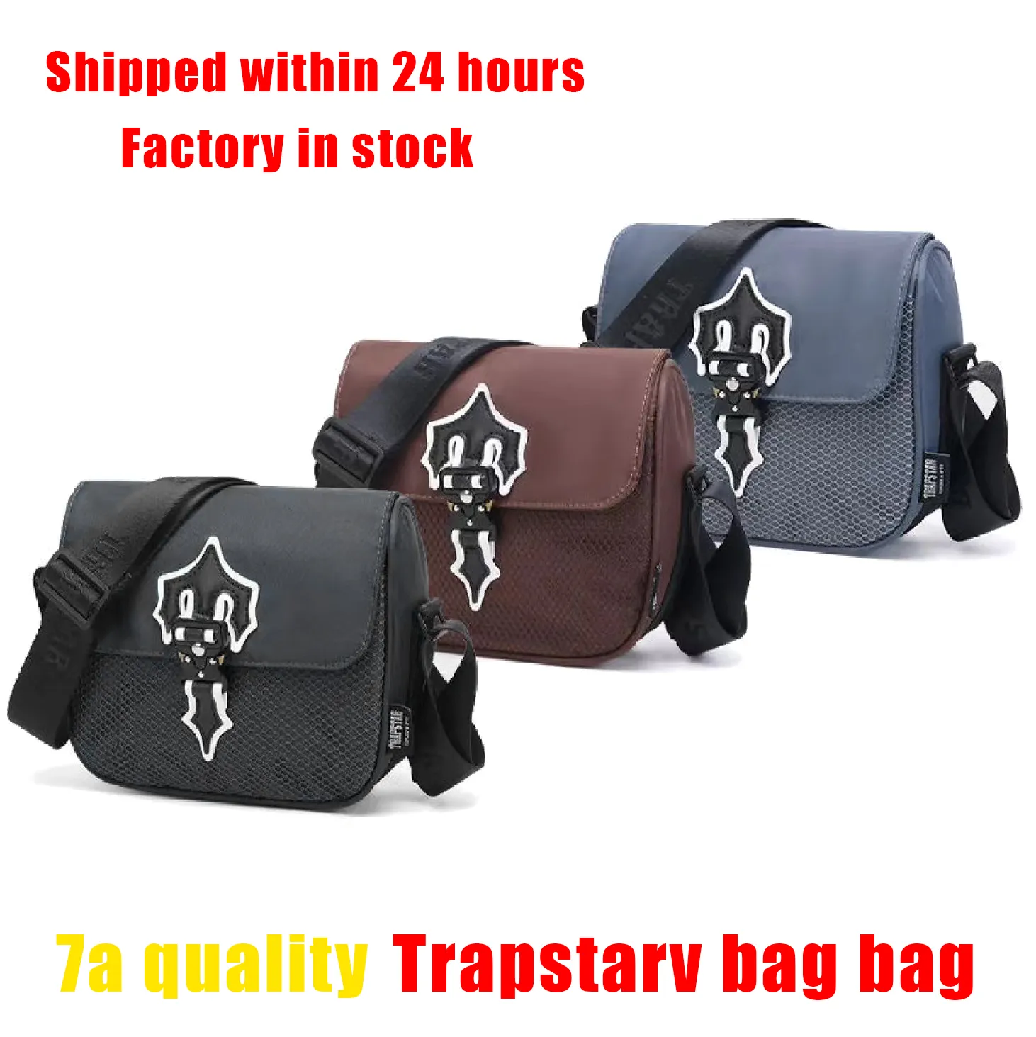 Luxus Designer COBRA T Rapper Totes Umhängetasche Trapstars Wasserdichter RUCKSACK IRONGATE Schulter Hobo Bag Herren Trapstar Damen Messenger Männliche Clutch Handtaschen Box