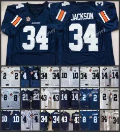 NCAA Auburn Tigers College Football Jersey 14 Nick Marshall 21 Tre Mason 34 Bo Jackson 43 Philip Lutzenkirchen 90 Nick Fairley stitched