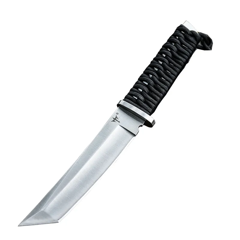 Knife self-defense outdoor survival knife sharp high hardness field survival tactics carry straight knife blade High quality products sharp