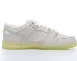 Sb Low Mummy Coconut Milk/Seafoam-Yellow Strike Shoes Outdoor Sneakers For Women Men Size US 4-13 EUR 36-47