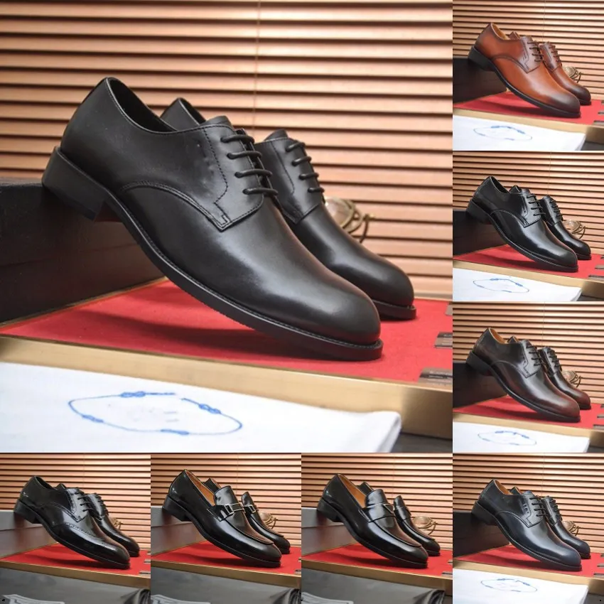 18model Größe 38 bis 45 Herren-Designer-Kleiderschuhe aus echtem Rindsleder mit Krokodilmuster, Mönchsriemen, Oxford-Doppelschnallen, Business-Formelle Schuhe für Herren