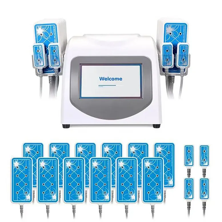 슬리밍 머신 리포 레이저 14 패드 전신 손실 체중을위한 리포 디오드 리포