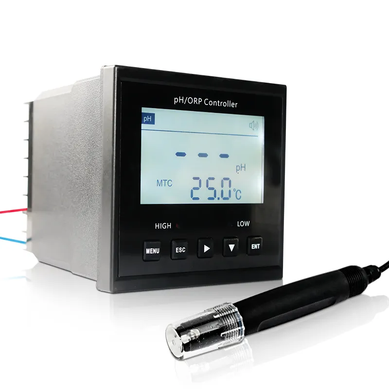 Industrial online water PH detector RS485 intelligent PH sensor probe PH meter pH electrode