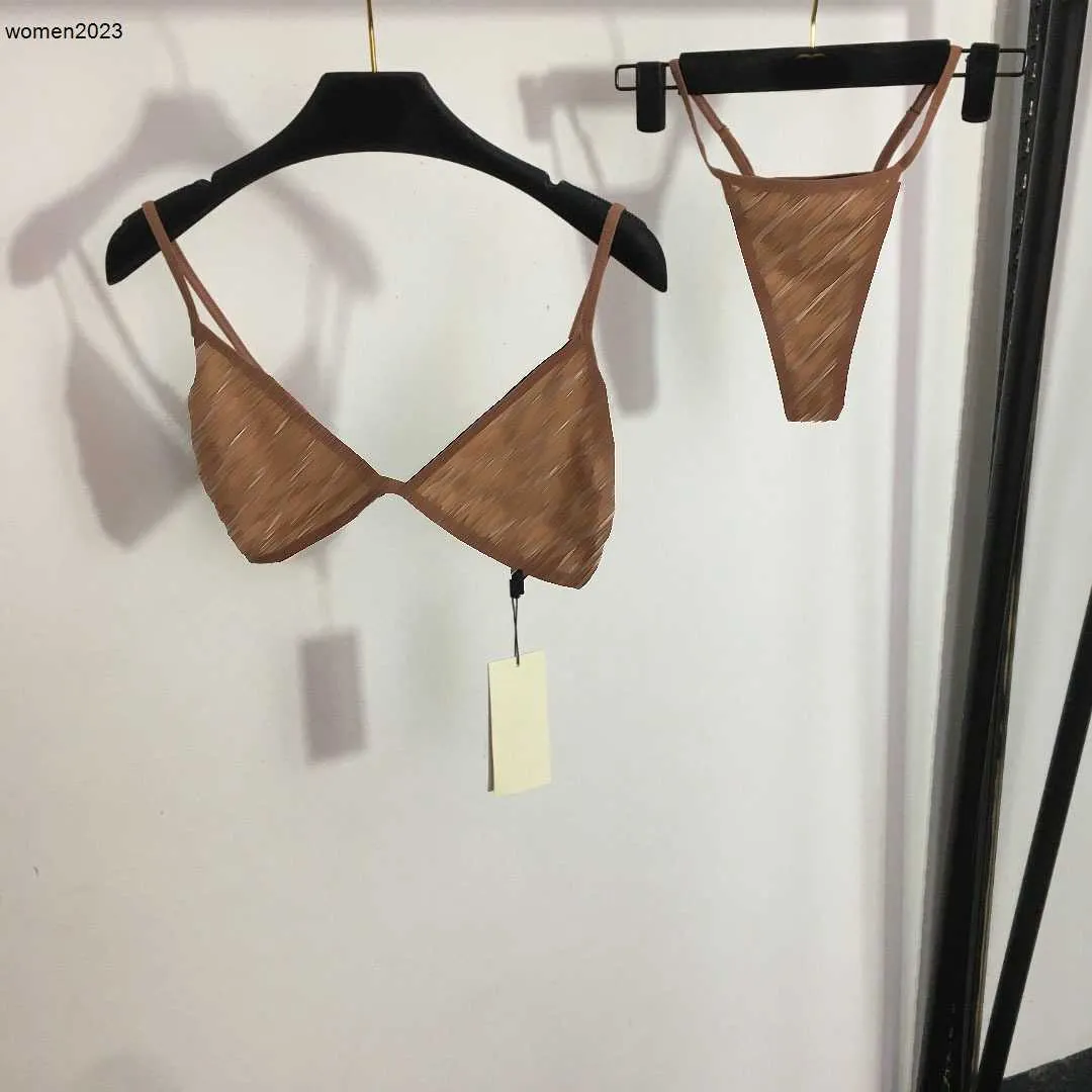 brand Underwear suit designer women Lingerie Lace mesh sling bra underwear Triangular thong underwear With box Dec 08