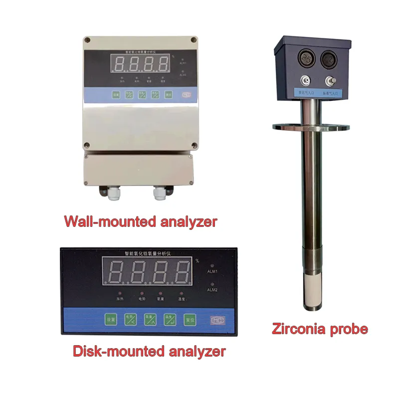 Zirkoniumoxide-zuurstofanalysator Zirkoniumoxide-analysator ketelzuurstofanalyse-instrument