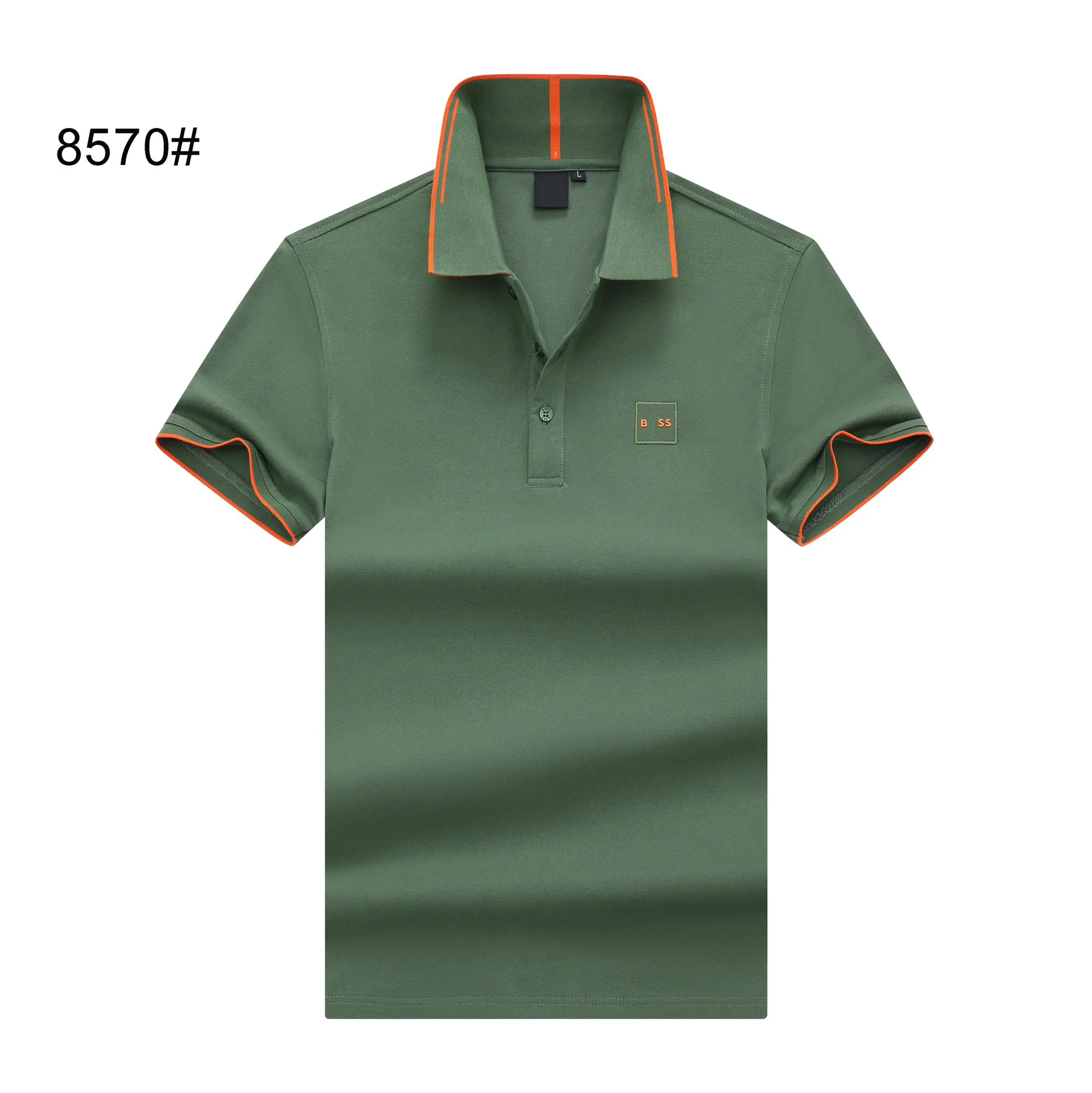 【関税&送料込】HESKIMO T-shirts and Polos DHgate.com:Luxury Cotton Polo Shirt with Embroidered Logo