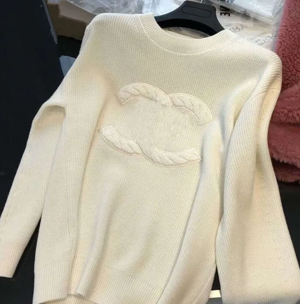 Gelişmiş Versiyon Kadın Sweaters Fransa Modaya Giyim Mektubu Grafik Nakış Moda Yuvarlak Boyun Kanal Hoodie Lüks Markalar Kazak Tees 45