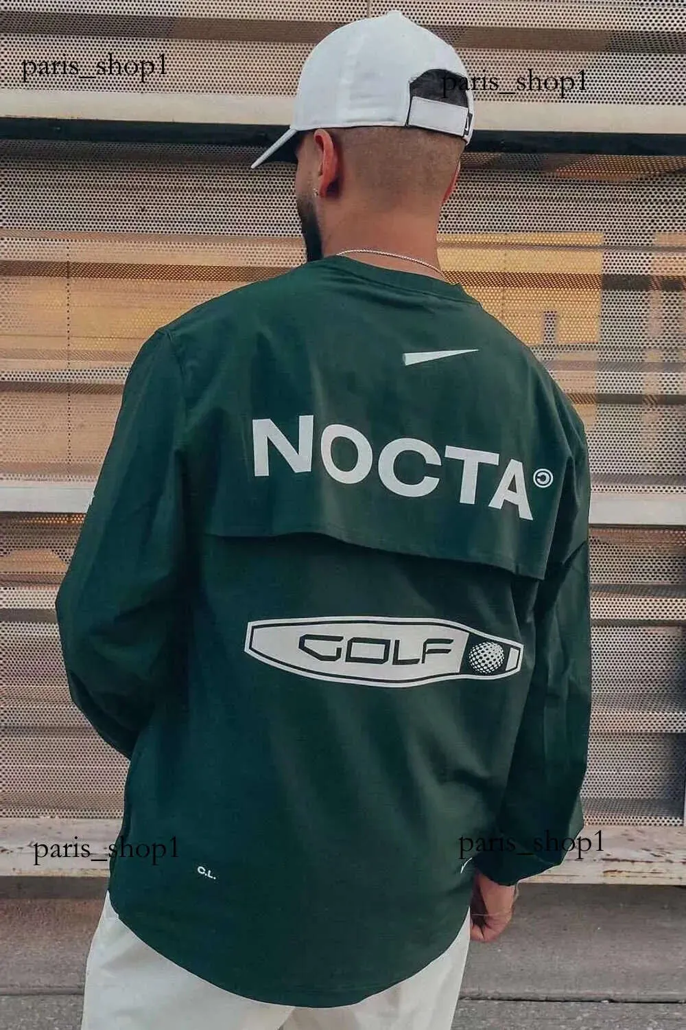 2023 Sweats à capuche pour hommes Version américaine Nocta Golf Co Branded Draw Respirant Séchage rapide T-shirt de sport de loisirs à manches longues Col rond Été 274 728