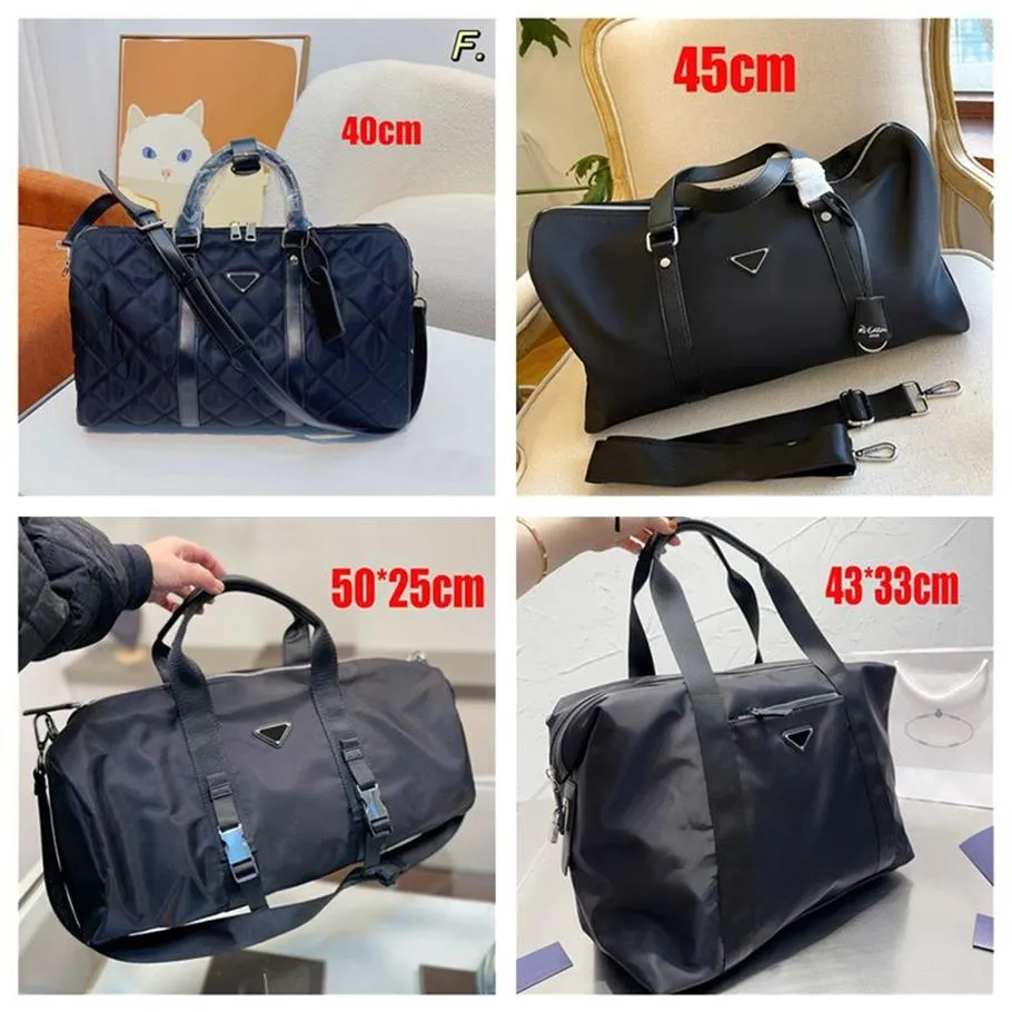 5 -stijl grote capaciteit Duffle tas dames mannen mode zipper reistassen ontwerper luggagetas outdoor waterdichte sport handtassen cro336LL