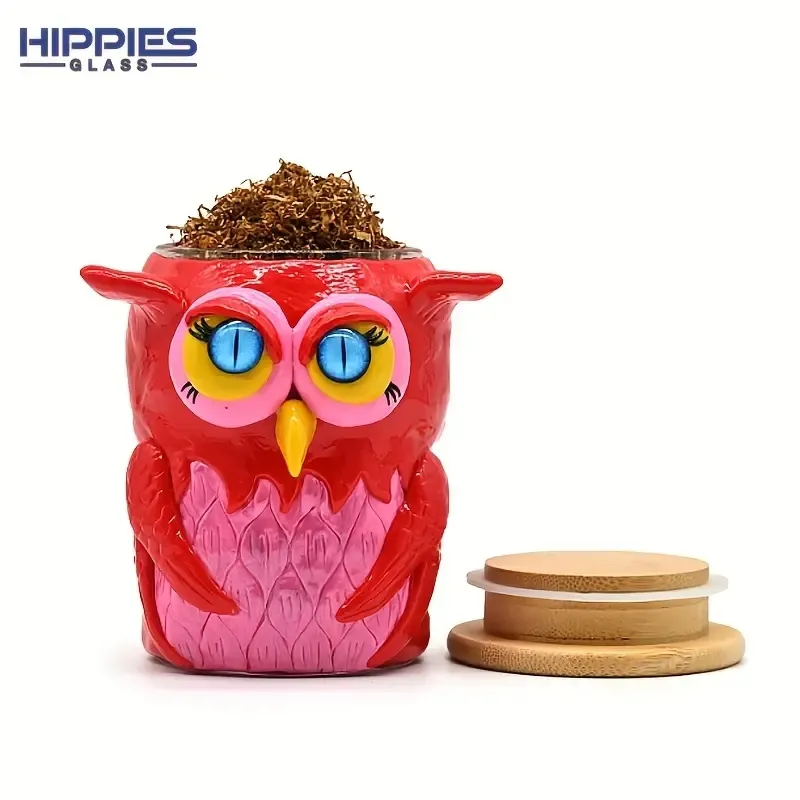 Halloween Owl Ashtray with Lid - Decorative Glass Smoking Ashtray, Polymer  Clay Tobacco Jar, Cigarette Storage Container - Unique Christmas Gift from  Dhgate Accessories